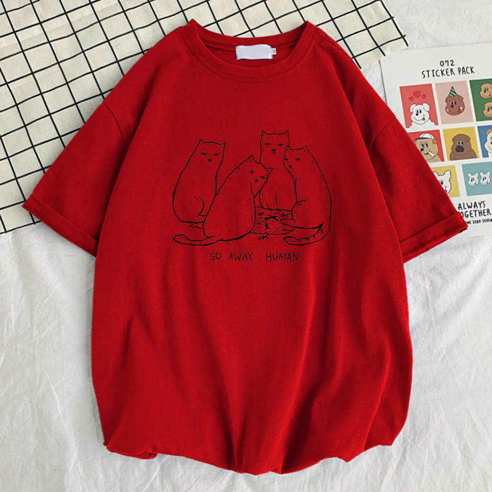 Summer Go Away Human Printed T-Shirts - Quality Design