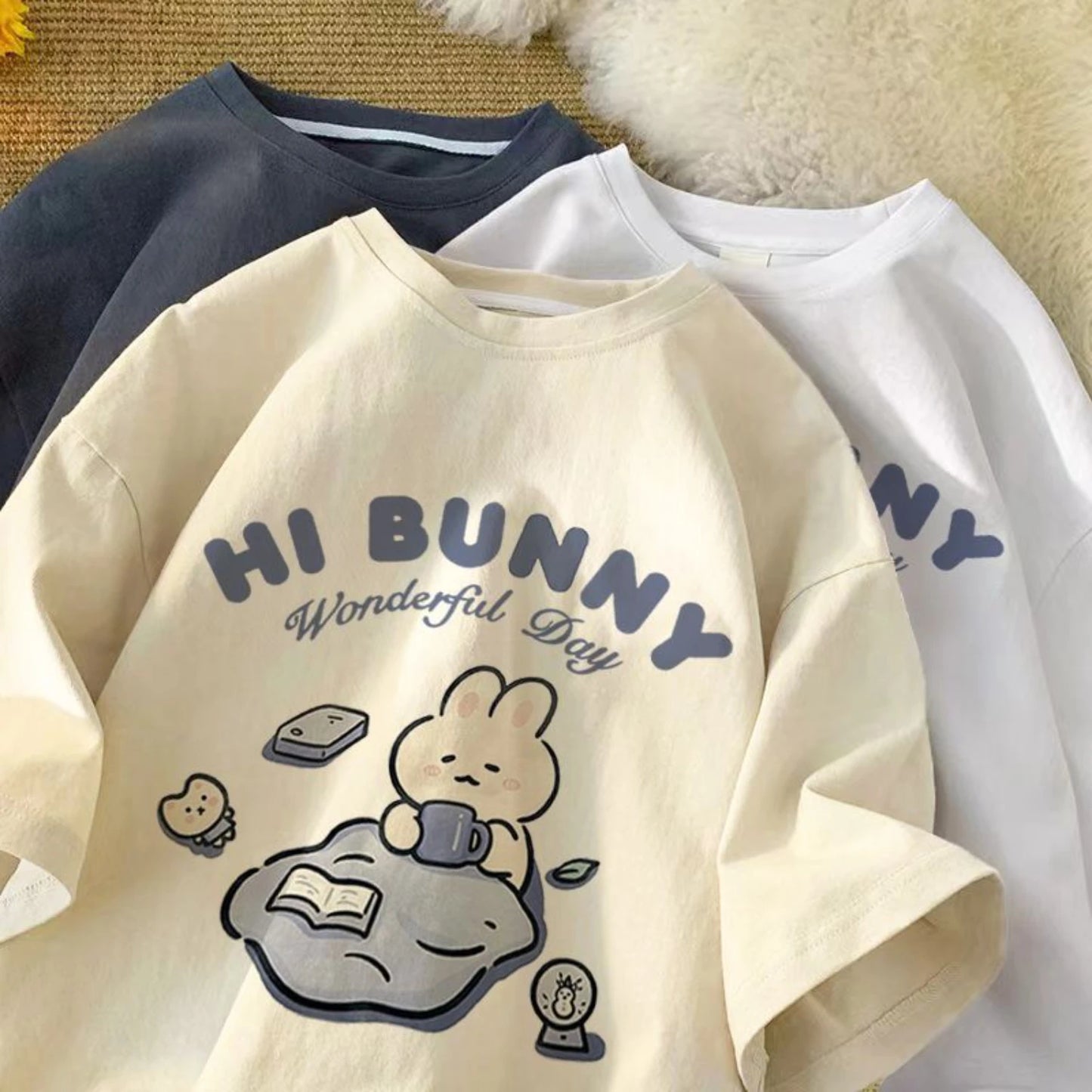 2023 Trendy Short Sleeve Women's Cotton T-shirts
